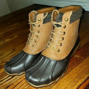 Mens' Sperry Waterproof Duck Boots- Size 11
